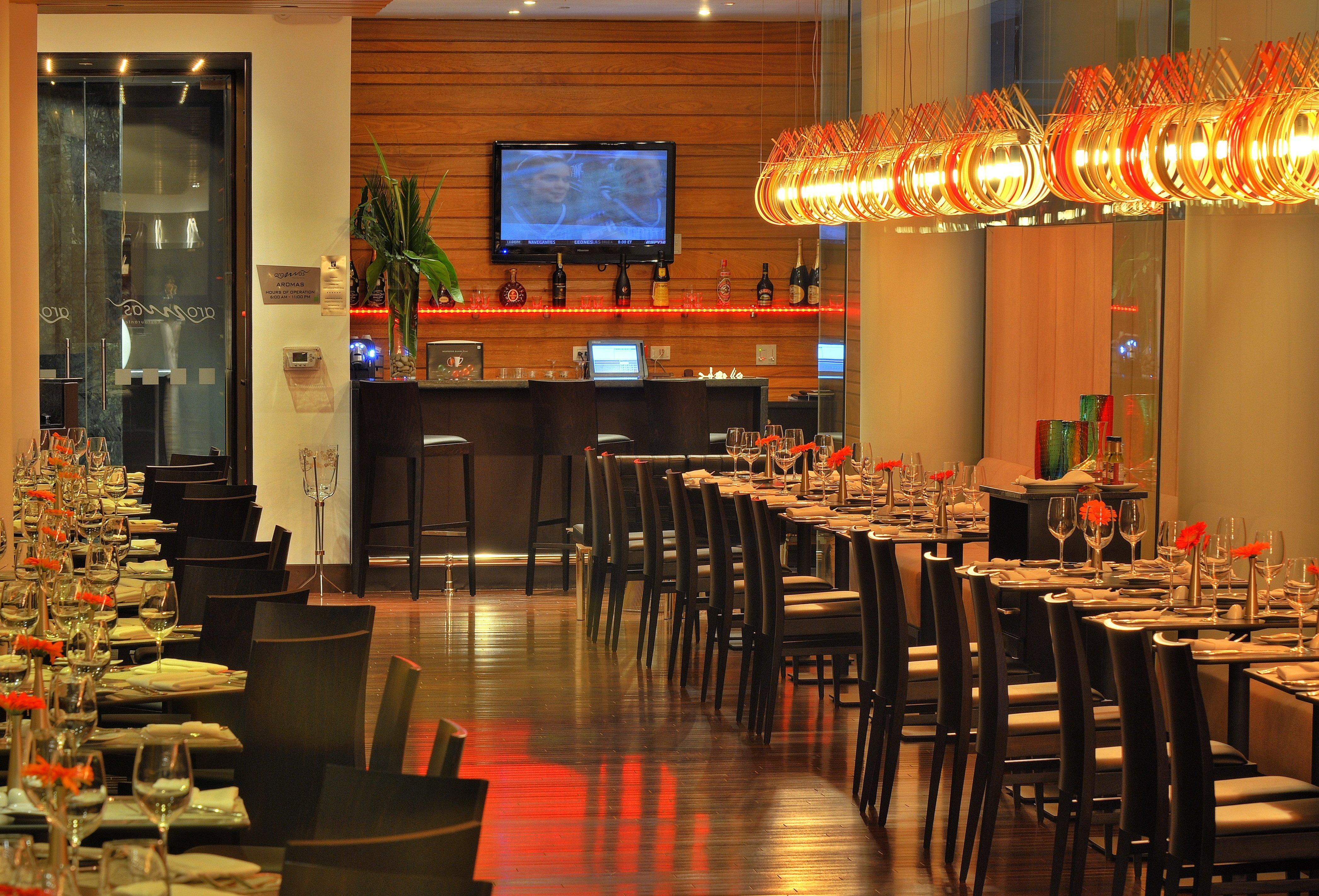 Holiday Inn Santo Domingo By Ihg Exteriér fotografie The interior of the restaurant